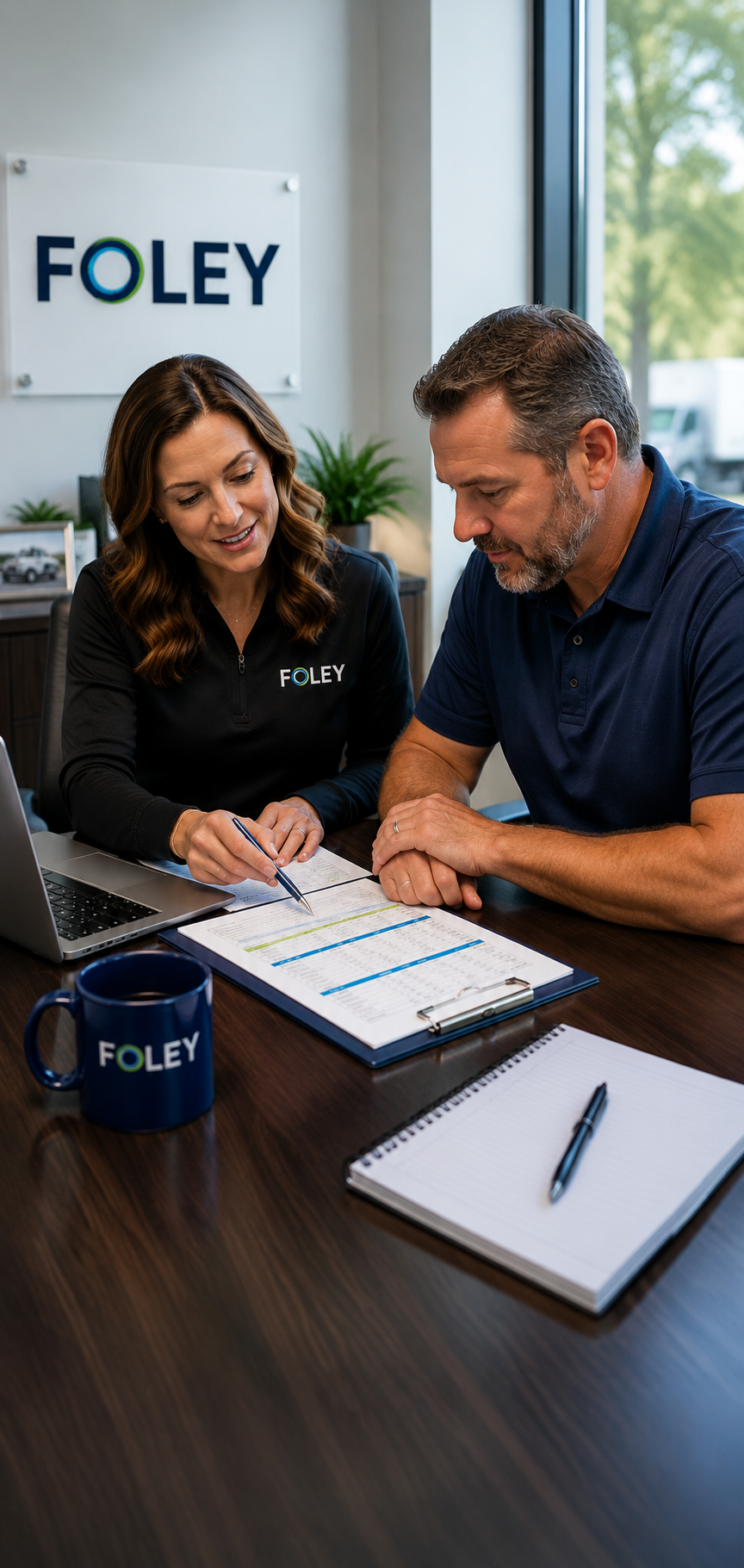 Foley DOT compliance consultants working with a transportation customer
