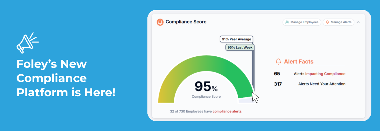 Foley Launches Reimagined Compliance Platform to Help Fleets Save Time, Stay Audit-Ready, and Hire Smarter