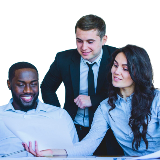 Team working together